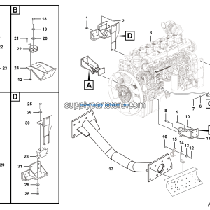 LGMG MT95 Mine Truck - Engine assembly - A0101-2701011063