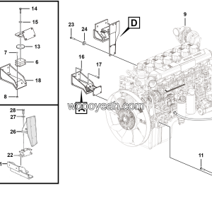 LGMG Off-Highway Dump Truck 2021 - Engine assy - A0104-2701011568