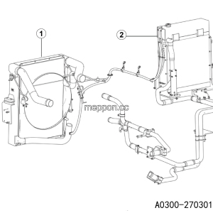 LGMG Off-Highway Dump Truck 2024 - Radiator assy - A0300-2703016893.S1A