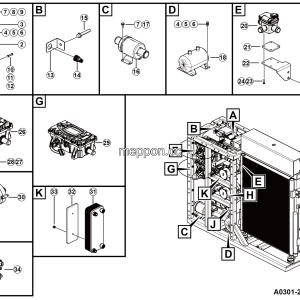 LGMG Off-Highway Dump Truck 2023 - compressor unit - A0301-2703015648.S1A