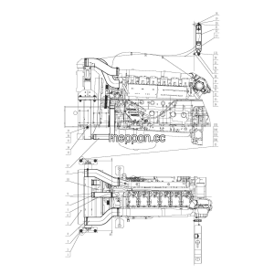 LGMG MT80 Mine Truck - radiator assembly - A4-2703010319