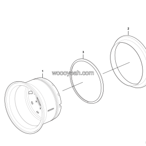 LGMG Off-Highway Dump Truck 2022 - Rim 10.00/2.0-25 - D0700-4110000757