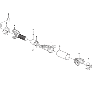 LGMG Off-Highway Dump Truck 2022 - Drive shaft assy - F0900-4110001852