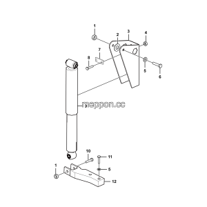LGMG Mine Truck Mine Truck - Shock absorber assembly - G1200-2712011331