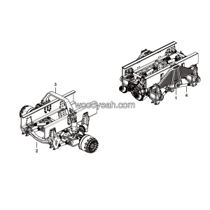 LGMG Off-Highway Dump Truck 2023 - Suspension assembly - G1201-2712017442.S1A