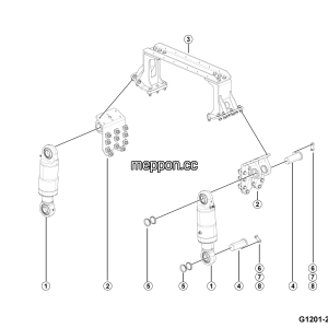 LGMG Off-Highway Dump Truck 2024 - FR hydro-pnenumatic spring installation - G1201-2712017594.S1B
