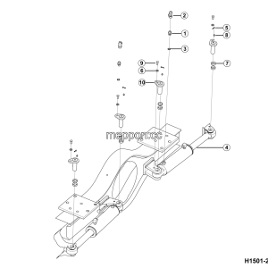 LGMG CMT66A 2025 - Steering cylinder assy - H1501-2715013499.S1A