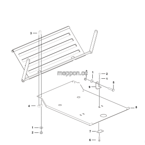 LGMG CMT106 Mine Truck - Fan deflector assembly - I3900-2739010156