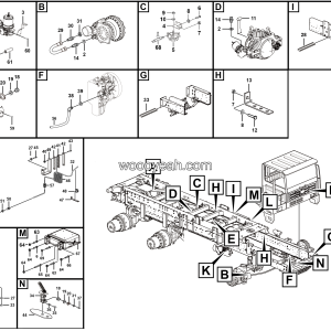 LGMG Off-Highway Dump Truck 2020 - Driving assy - J1000-2710011325