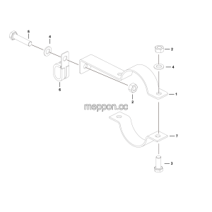 LGMG CMT66A 2025 - ASM-Bracket installation assy 01 - J1000-2710012090