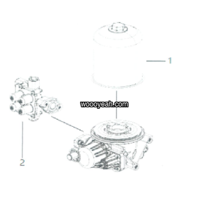 LGMG Off-Highway Dump Truck 2022 - Air handling unit - J1200-4120001482