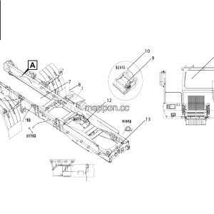 LGMG Off-Highway Dump Truck 2021 - Chassis electric system - K2000-2720011055