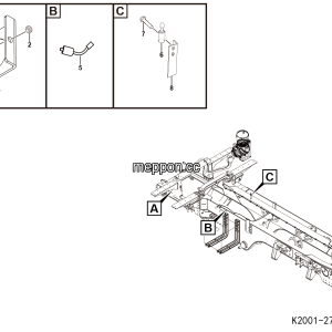 LGMG Off-Highway Dump Truck 2022 - Chassis electric system - K2001-2720013701.S1A