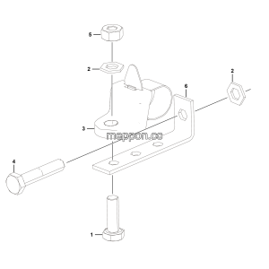 LGMG Off-Highway Dump Truck 2023 - Harness fixed point assy M10*25 - K2001-2720014417