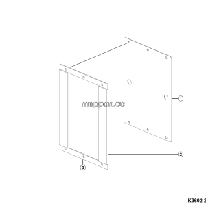 LGMG Off-Highway Dump Truck 2024 - Harness guard - K3602-2736021623.S1A