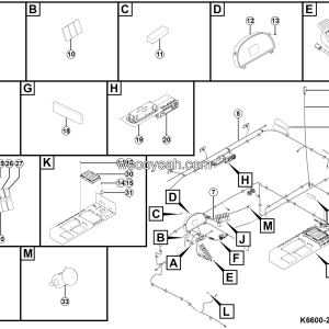 LGMG MT106H 2025 - Cab elec sys - K6600-2766000015.S1A