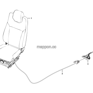 LGMG Mine Truck Mine Truck - Seat - L1301-2713011582