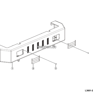 LGMG CMT66A 2025 - Bumper assy - L3601-2736015813.S1A