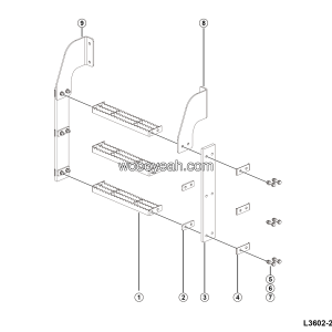 LGMG RTH100 2025 - Flexible ladder assy - L3602-2736022669.S1A