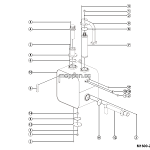 LGMG ？？？a？2？？？？？？？°a？2？¨？？？| 2025 - Hydraulic oil tank assy - M1600-2716011319.S1B