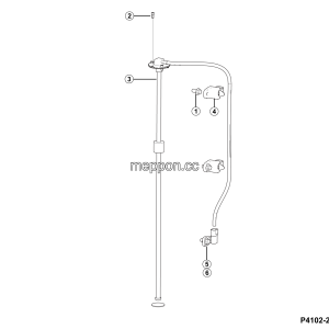 LGMG Hydraulic excavator 2025 - Fuel level senor assy - P4102-2641020400.S1A
